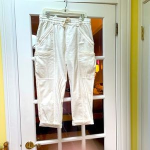 Anthropology cargo pants. So comfy and cute. Size 29, off white.